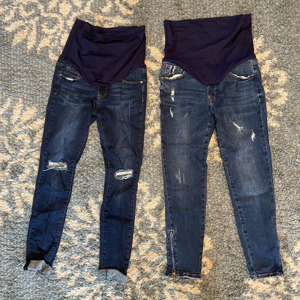Pinkblush Maternity Jeans lot- size 28